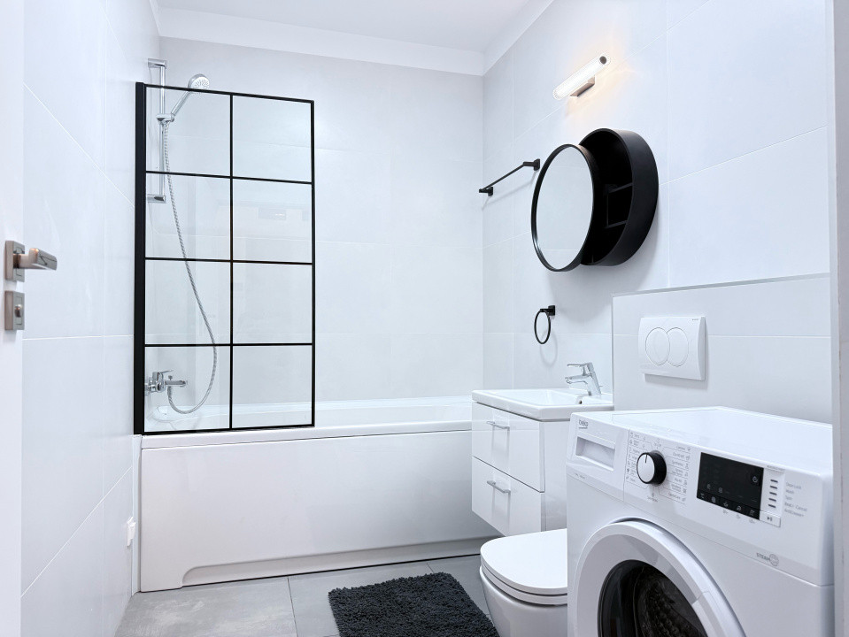 PRIMA INCHIRIERE! Apartament 2 camere totul NOU, ONCOS, Parcare