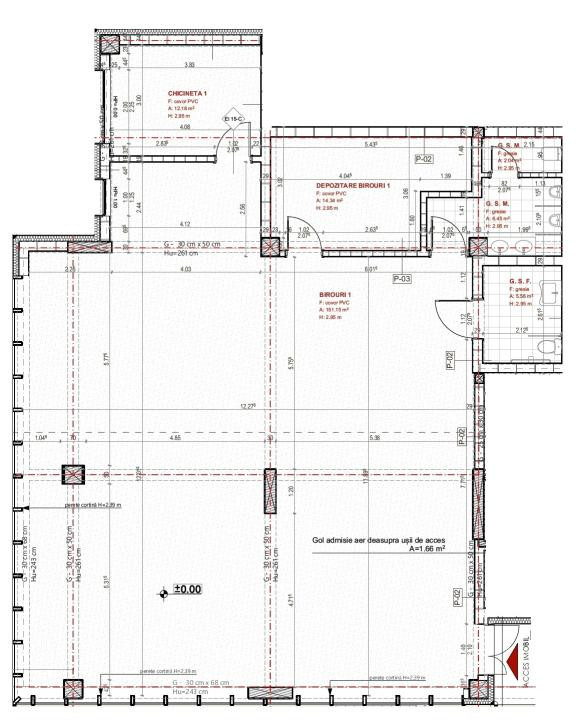EXCLUSIV! Spatiu NOU de birouri 200 mp, imobil 2026, Auchan Iris, parcari