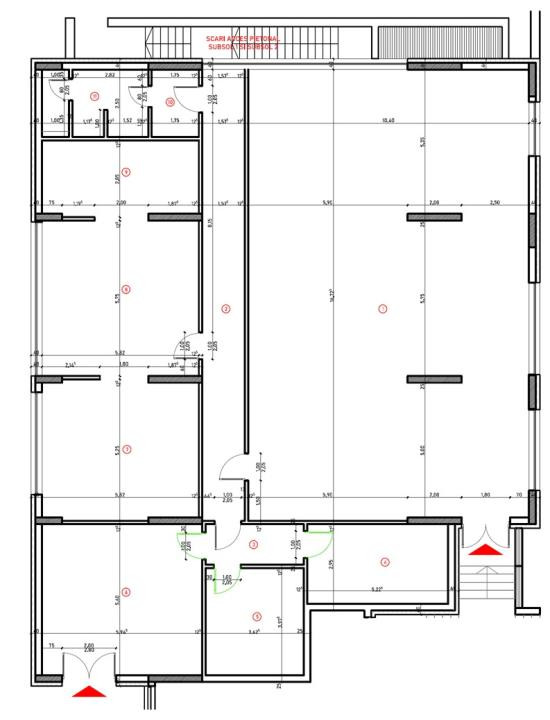 EXCLUSIV! Spatiu comercial NOU - prima inchiriere - 12,5 euro/mp