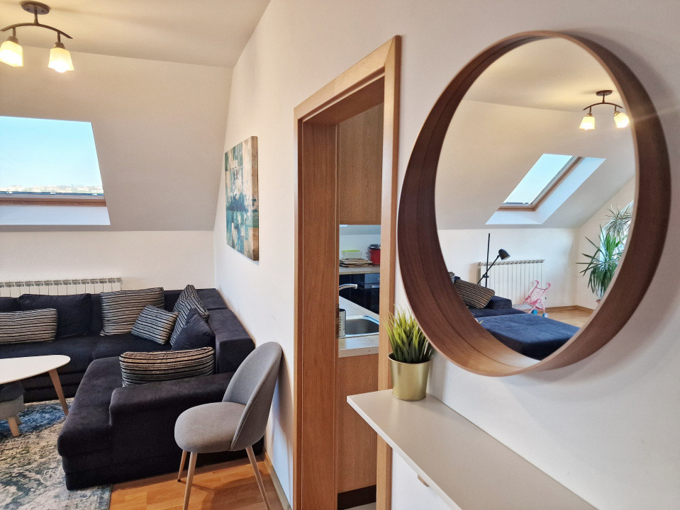 Apartament modern si spatios pe doua niveluri, bloc NOU, Parcare