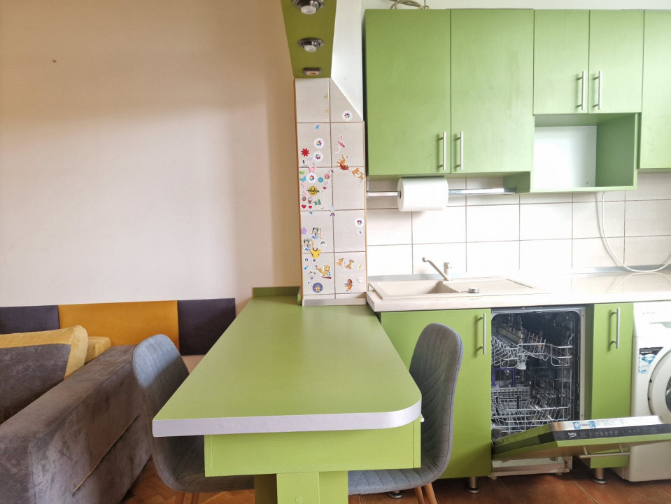 Garsoniera zona Fsega - Iulius Mall, Gheorgheni, AC, masina spalat vase