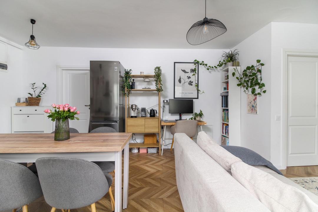 NOU! Apartament 3 camere, etaj 2, mobilat si utilat LA CHEIE, 0% comision